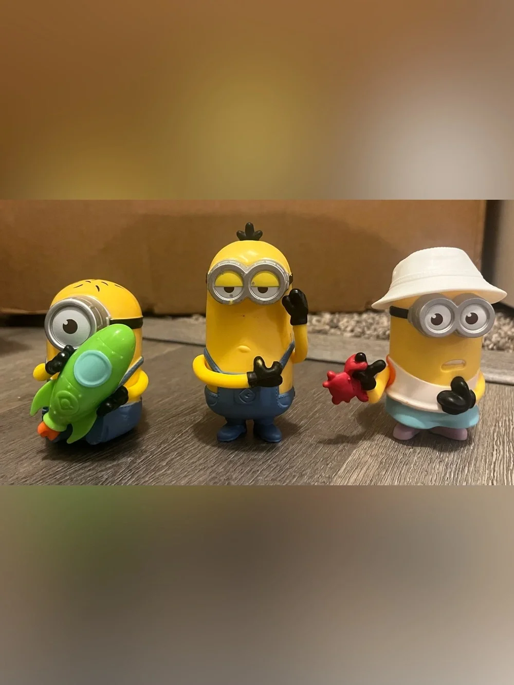 McDonald’s Happy Meal Minion Toys, 2017 Despicable Me 3
